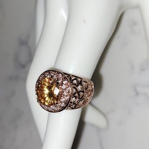 Rose Colored Ring